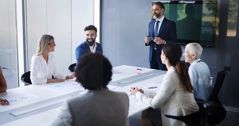 board room meeting trust vs company